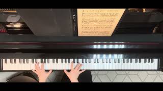 독일가곡 J Brahms  Minnelied in C  피아노반주 • piano accompaniment [upl. by Ytsud]