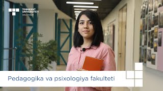 Pedagogika va psixologiya fakulteti [upl. by Dion]