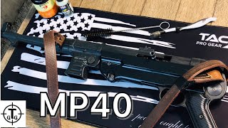 How to Clean amp Lubricate the MP40  GSG ATI [upl. by Qulllon]