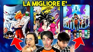 Votiamo la SAGA MIGLIORE di TUTTO DBZ SUPER e GT 😱 qua tocca litigare Uwufufu Dragon Ball [upl. by Ycrem]