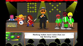 8 Times Table Song  Percy Parker  The Spiders Song  animation lyrics amp GRID [upl. by Naujahs372]