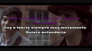 Morat Aprender a quererte Karaoke [upl. by Ayanat520]