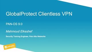 Tutorial GlobalProtect Clientless VPN [upl. by Phippen901]