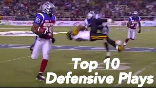 CFL Top 10 Defensive Plays of 2012 [upl. by Giorgi]