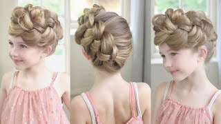 Sweeping Dutch Braid by SweetHearts Hair [upl. by Nosnehpets]