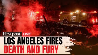 California Wildfire LIVE Deadly Los Angeles Wildfire Leaves Thousands Displaced  California Fires [upl. by Ozne]