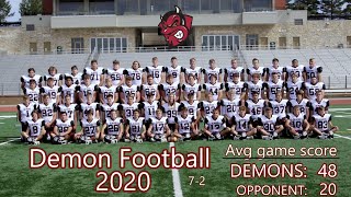 2020 Demon Football Highlight Video [upl. by Ednew]