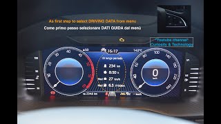 How to see AdBlue range on Skoda virtual cockpitDiesel engine  Come vedere autonomia ADBLUE [upl. by Iline]