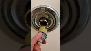 How to remove cover and replace Delta shower valve assembly to fix leak  waterleaky VIDEO 2 OF 2 [upl. by Aniratak132]