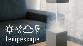 tempescope  a box of rain in your living room  Indiegogo [upl. by Mcdade]