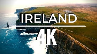 UNREAL Ireland 4K Drone Footage Cliffs Of Moher [upl. by Nylloc39]