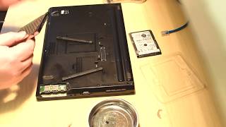 LENOVO ThinkPad T430 HARD DRIVE CHANGE TO SSD [upl. by Siednarb958]