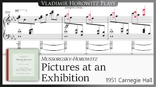 MussorgskyHorowitz Pictures at an Exhibition 1951 [upl. by Edmond]