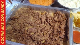 BRISKET SENCILLO PARA FIESTASFALDA DE RES [upl. by Whitcher]