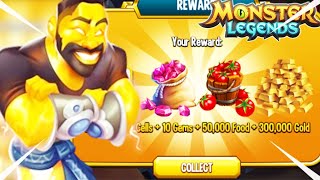 How To Get FREE Rewards  FREE Gems amp More  Monster Legends [upl. by Yennor573]