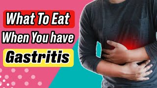 Best Foods For Gastritis Treatment  What To Eat When You Have Gastritis  Best Dietnormalives [upl. by Quillon533]