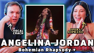 She Didnt Think a Kid Could Do This Two Opera Singers React to Angelina Jordan Bohemian Rhapsody [upl. by Laveen389]