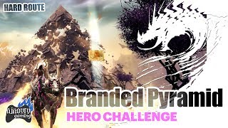 Guild Wars 2 Branded Pyramid Hero Challenge The Teratohedron HARD route [upl. by Oniuqa]