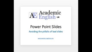 Academic Presentation Slides  improve your PPT slides [upl. by Cini972]