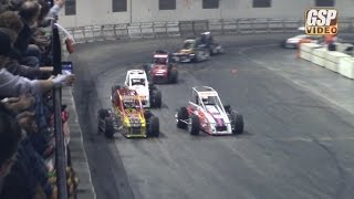 Atlantic City Indoor Race  1282017  TQ Midgets [upl. by Hermann]