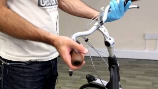 How to assemble adjustable handlebar with Gazelle Switch  Be Dutch Bicycles [upl. by Ardnuhsed]