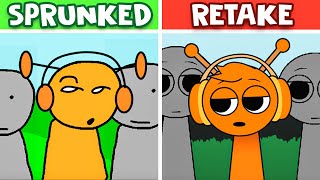 Incredibox Sprunki Retake BUT Sprunked Style  NEW MOD [upl. by Anitsugua]