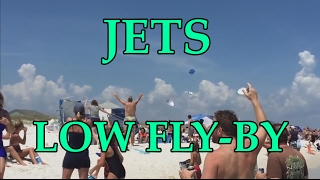 Most shocking fighter jets low flyoverflyby ampsonic boom moments Compilation [upl. by Odlonyer]