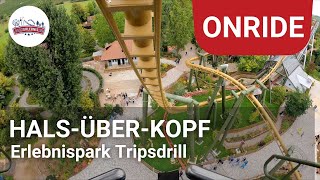 HalsüberKopf  Onride POV  Erlebnispark Tripsdrill  Vekoma Suspended Thrill Coaster [upl. by Andres]