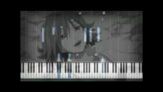 Fairy Tail Sad Theme Piano Synthesia [upl. by Carisa]