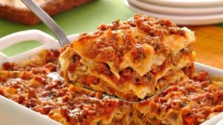 TUTORIAL Ricetta LASAGNE AL FORNOРецепт Лазанья [upl. by Suciram]