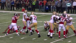 49ers vs Falcons 2012 NFC Championship Highlights [upl. by Nonaihr230]