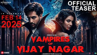 Vampires of Vijay Nagar  Official Teaser  Sapthami Gowda Samantha Ruth Prabhu Ayushmann Concept [upl. by Leacim]