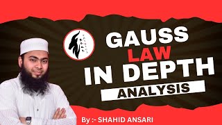 EASY TO UNDERSTAND DERIVATION FOR GAUSS LAW TheoryofPhysics [upl. by Rayle]