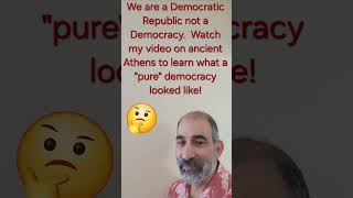 If you want to learn what a Democracy looks like watch my video on Ancient Athens [upl. by Eeral]