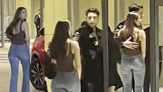 Ibrahim Ali Khan Hugs GF Palak Tiwari At Abu Jani Sandeep Khosla Diwali Bash 2024 [upl. by Frasier867]