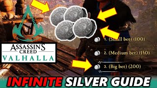 How To Get Silver Fast Guide AC Valhalla  Infinite Silver Tutorial Assassins Creed Valhalla Money [upl. by Ettennal]