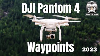 How to tutorial DJI Phantom 4 Waypoints amp Waypoints amp POI 2023 shaunthedrone [upl. by Eldnek98]