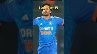 Ravi Bishnoi super over bowling viral cricket youtubeshorts [upl. by Mitchael637]