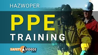 HAZWOPER PPE Training from SafetyVideoscom [upl. by Nalyorf]