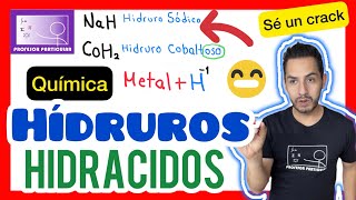 Hidruros e Hidrácidos  𝙉𝙤𝙢𝙚𝙣𝙘𝙡𝙖𝙩𝙪𝙧𝙖 𝙩𝙧𝙖𝙙𝙞𝙘𝙞𝙤𝙣𝙖𝙡 😎​🫵​💯​  Química Inorgánica [upl. by Arrimat]