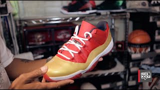 A “Sneak Peek” Inside Jumpman Bostics Sneaker Basement Part 1 [upl. by Meggi]