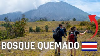 El IMPONENTE VOLCÁN TURRIALBA  BOSQUE QUEMADO en Costa Rica [upl. by Idnek]