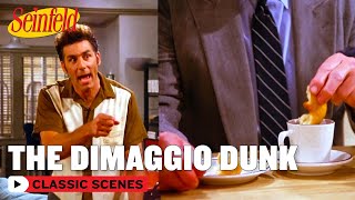 Kramer Sees Joe DiMaggio In Dinky Donuts  The Note  Seinfeld [upl. by Anilam]