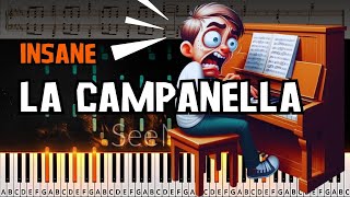 La Campanella  The Great Studies of Paganini No 3 by Franz Liszt  Piano Tutorial Score [upl. by Ringe]