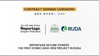 RUDA amp Reportage Properties  Redefining Luxury Living in Chaharbagh  MOU Signing Highlights  UAE [upl. by Eidnil]