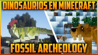 TUTORIAL FOSSIL AND ARCHEOLOGY MOD 112 EL MEJOR MOD DE DINOSAURIOS [upl. by Cut442]