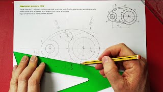 Figuras con tangencias Selectividad [upl. by Annabela719]
