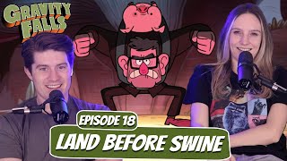 GRUNCLE STAN SAVES WADDLES  Gravity Falls Newlyweds Reaction  Ep 18 quotLand Before Swinequot [upl. by Lewis]