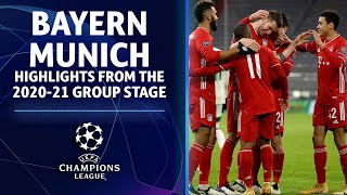 Bayern Munich Highlights from the 202021 Group Stage  UCL on CBS Sports [upl. by Elletnwahs]