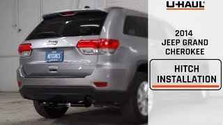 2014 Jeep Grand Cherokee  UHaul Trailer Hitch Installation [upl. by Benilda]